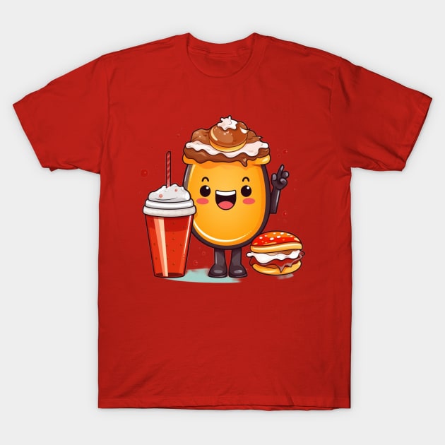 kawaii  junk food T-Shirt cute  funny T-Shirt by nonagobich